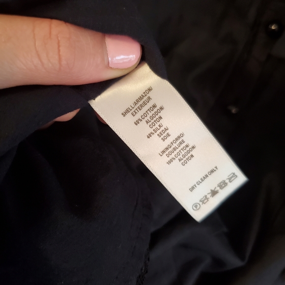 KENZIE designer goth Prarie dress navy blue cottagecore size Medium ruffle lace - Picture 7 of 11